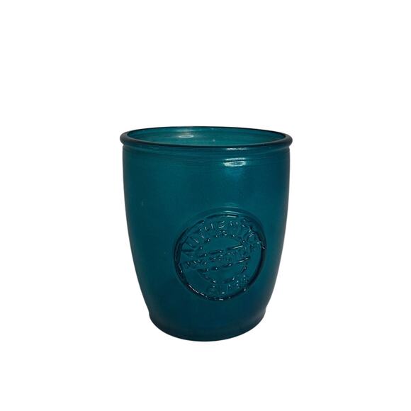 Vidrios San Miguel 100% Recycled Glass Yellow Tumbler 4” Drinking Glass Scratch* - Picture 1 of 2